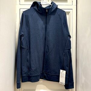 Lululemon City Sweat Full Zip Hoodie Size Large Navy Blue BRAND NEW with tags